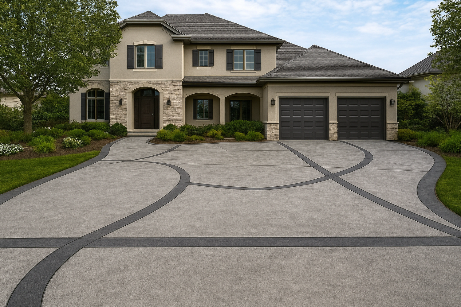 Top 5 Decorative Concrete Finishes to Boost Property Value