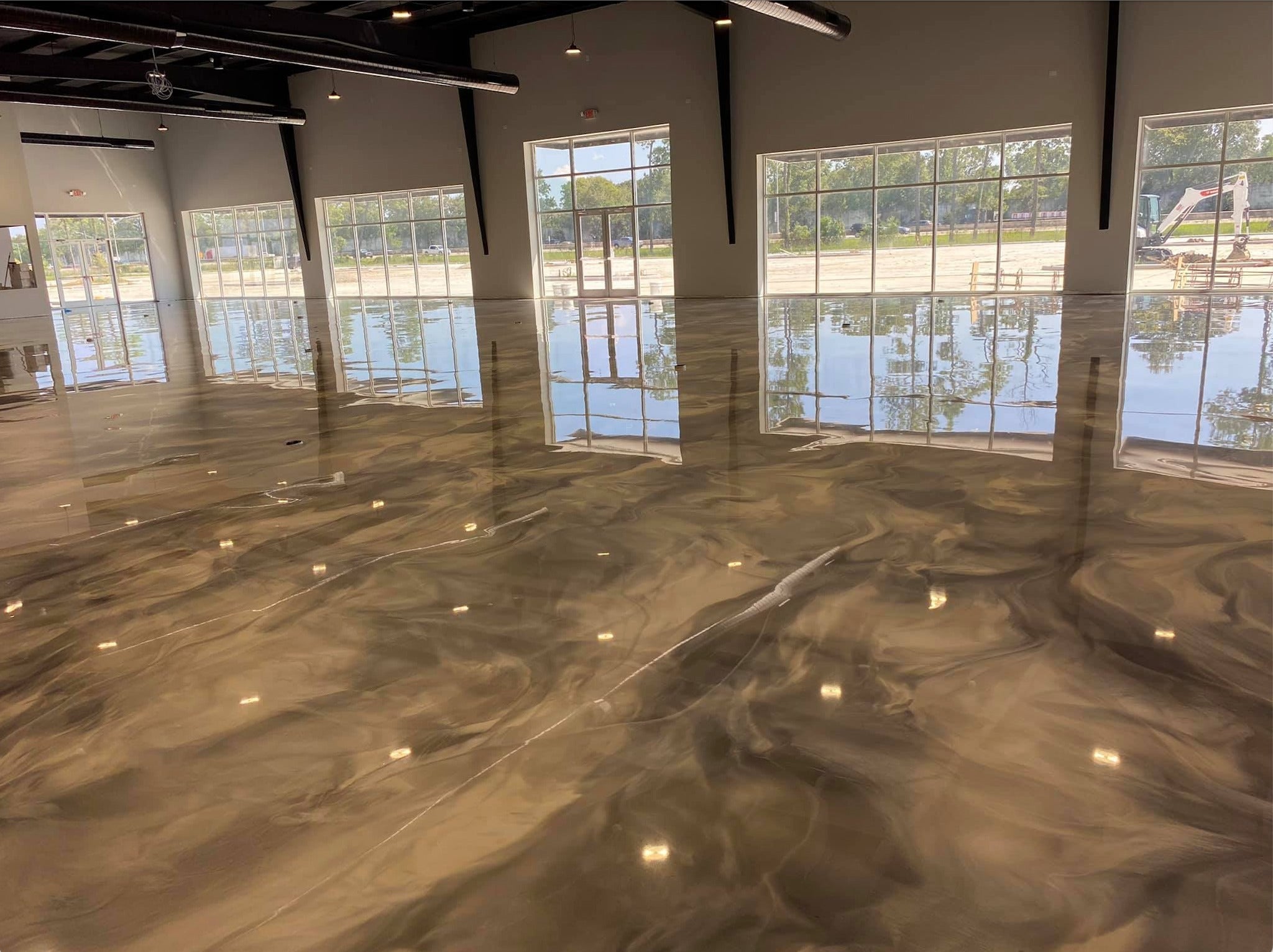 What is the Cost of Epoxy Flooring? - Xtreme Polishing Systems: residential epoxy flooring and epoxy basement floor cost.