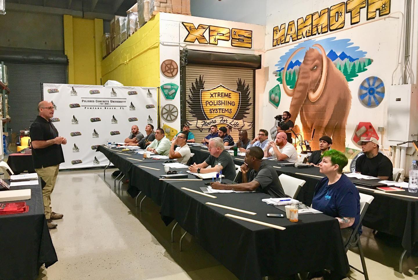 Contractor Training Certifications | Xtreme Polishing Systems: decorative concrete training in Florida, concrete coating training, and concrete coating classes.