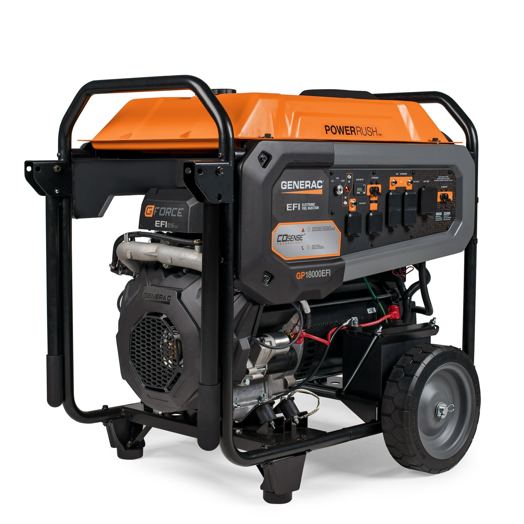 GENERAC Generator | EFI | Xtreme Polishing Systems. Power RUSH | COSENSE. 18000 watt generator.