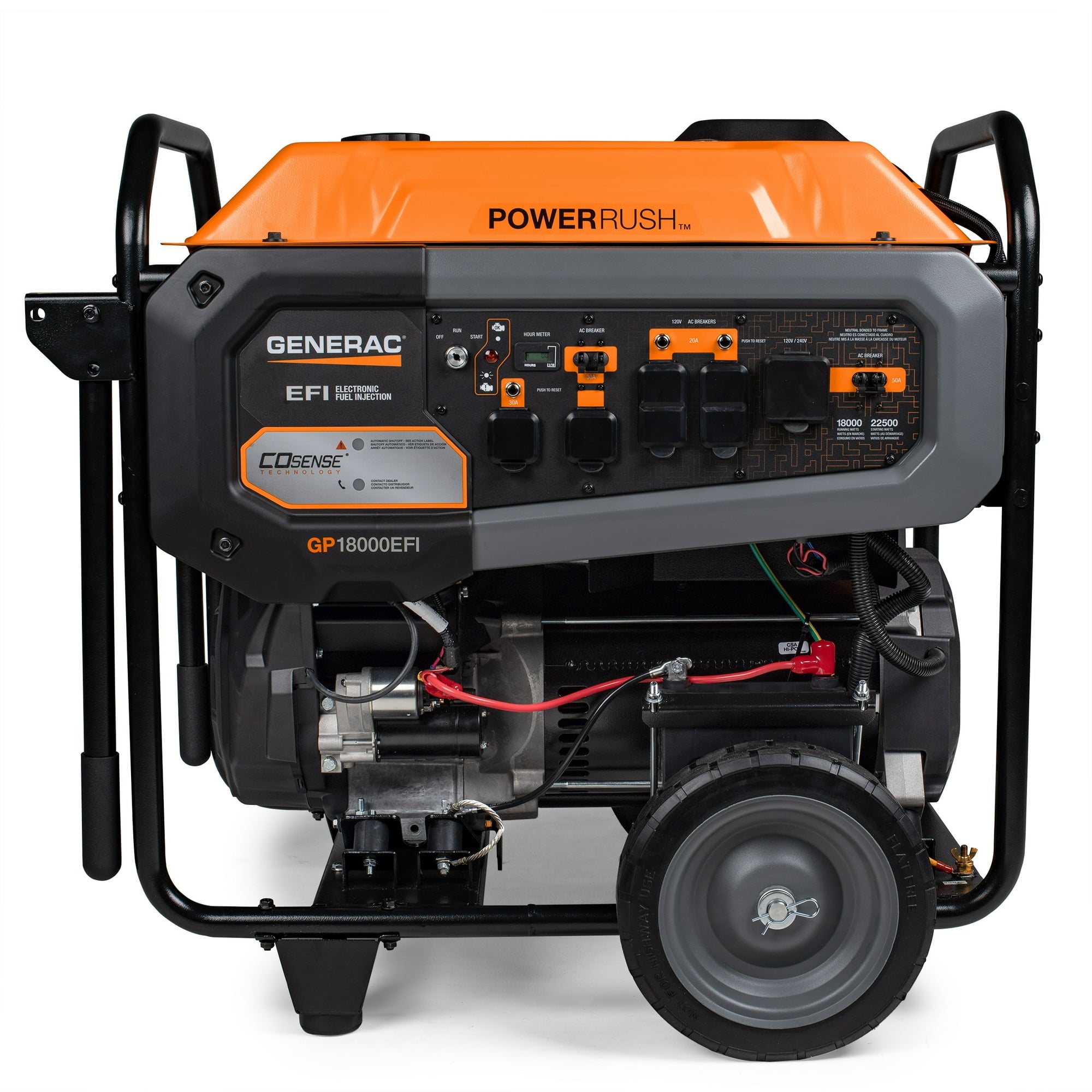 GENERAC Generator | EFI | Xtreme Polishing Systems. Power RUSH | COSENSE. 18000 watt generator.
