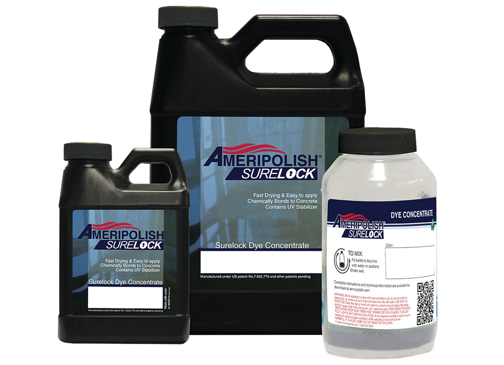 Concrete Dye - Ameripolish SureLock | Xtreme Polishing Systems