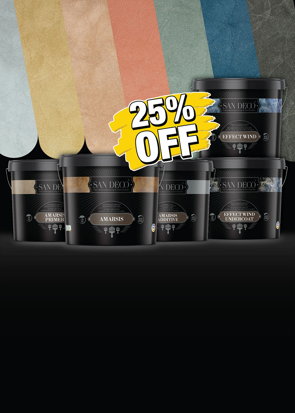San Deco Sale - 25% OFF Venetian Plaster Products - Xtreme Polishing Systems - 25% OFF San Deco.
