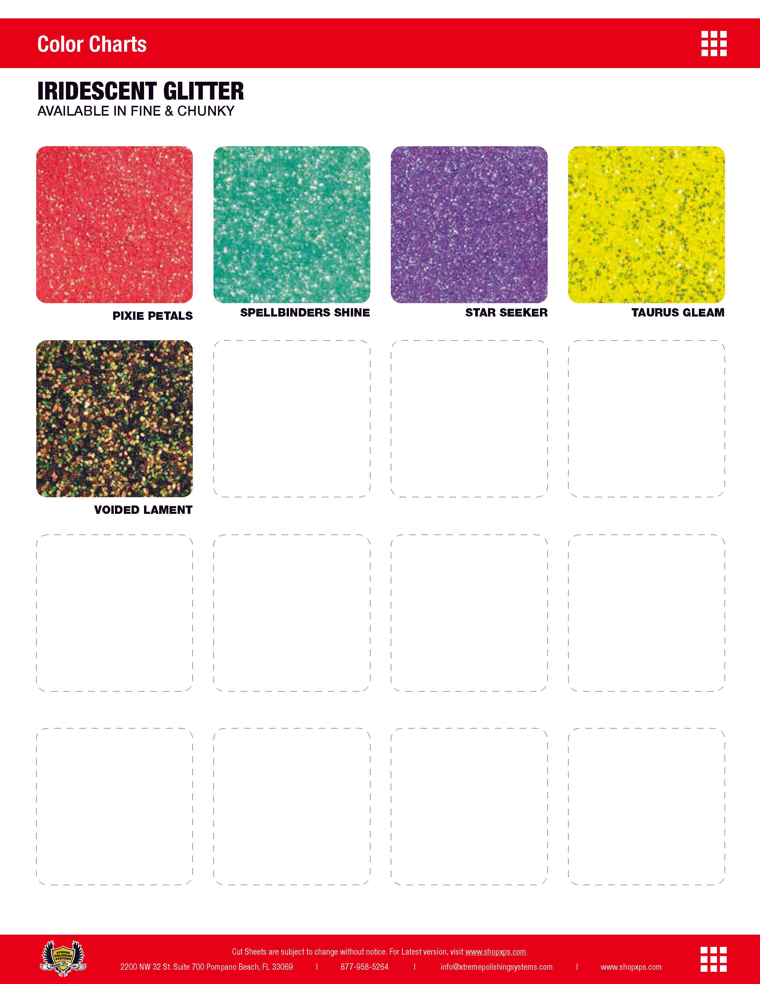 Iridescent Glitter | Xtreme Polishing Systems