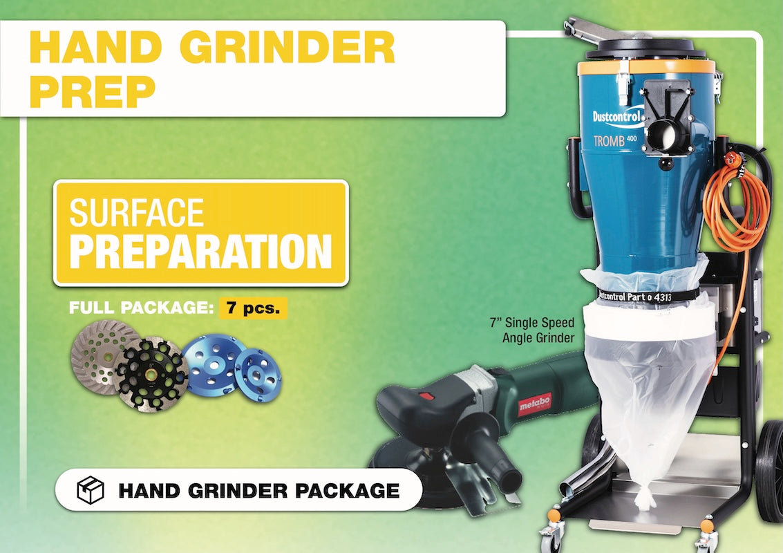 Hand Grinder Prep - Surface Prep