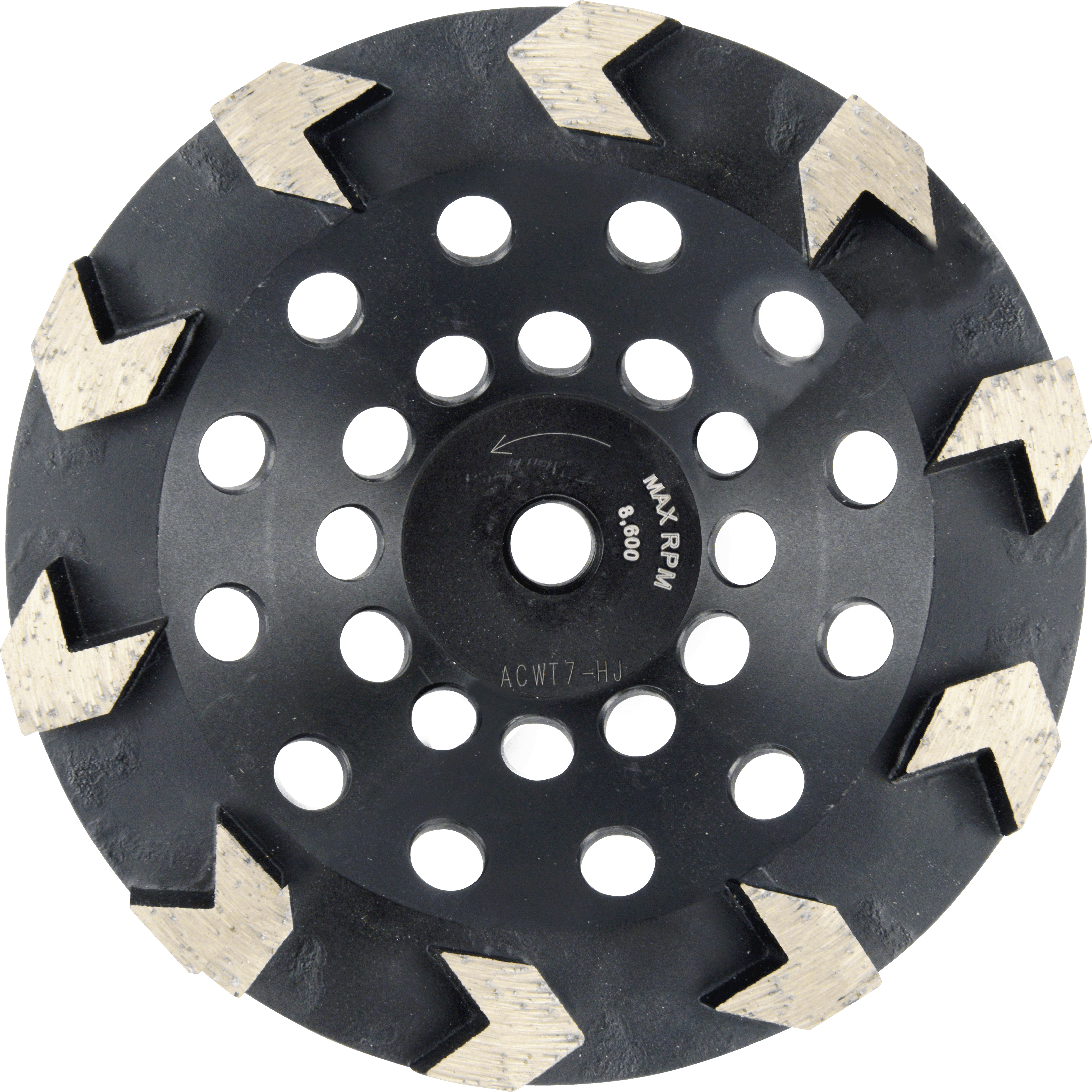 XPS Cup Wheel Arrow Seg 7