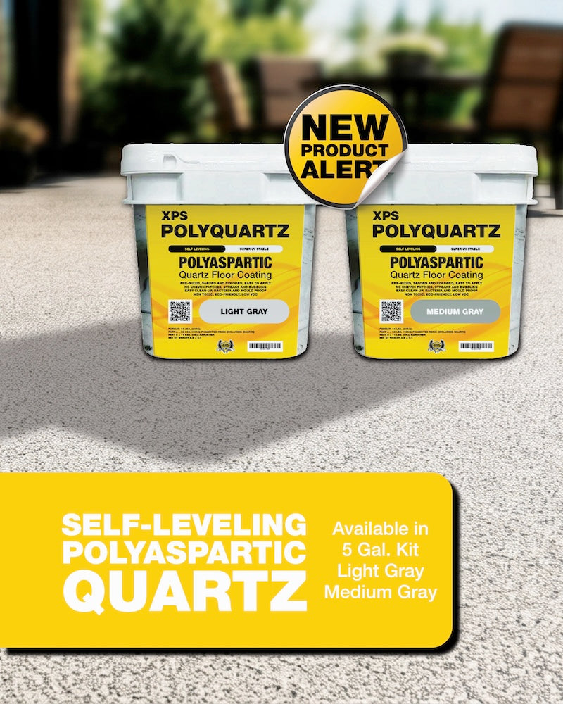 NEW! XPS POLYQUARTZ - Quartz Floor Coating.