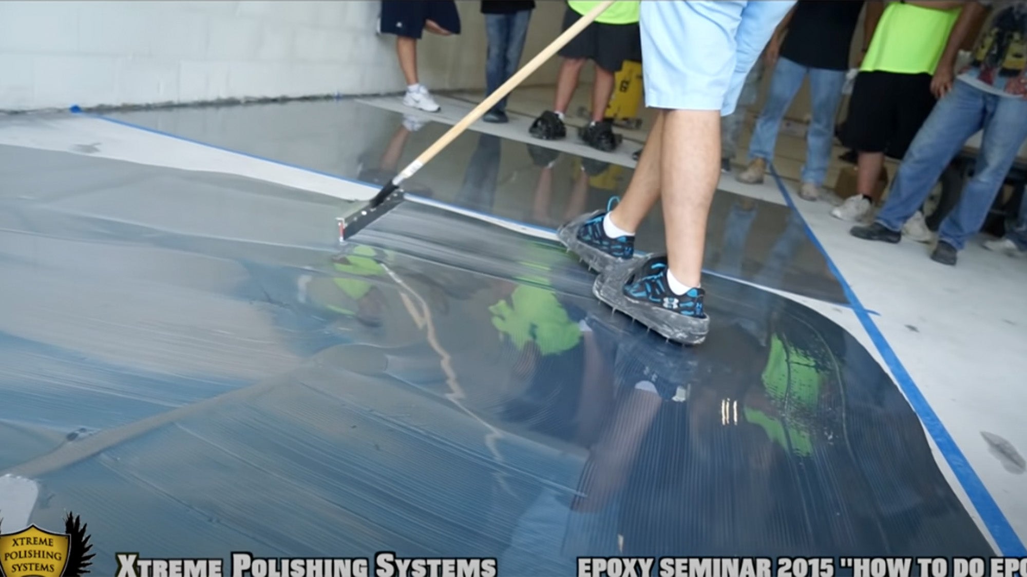 XPS video - how to do epoxy floors tutorial