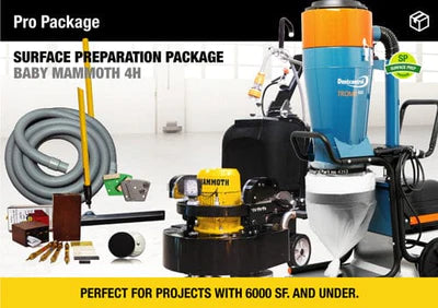 Baby Mammoth (4H) Surface Prep Equipment Package | XPS