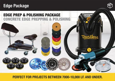 Concrete Edging Prep & Polishing Equipment Package | XPS