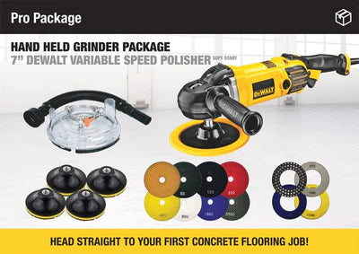 7-inch Dewalt Hand-Held Grinder Package | XPS