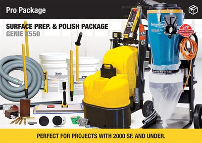 Genie 550 Grind & Polish Equipment Package | XPS