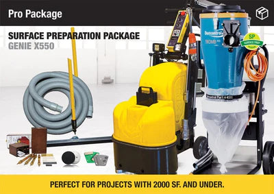 Genie 550 Surface Prep Equipment Package | XPS