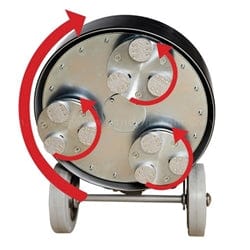 18-inch Floor Grinder - Xtreme Polishing Systems, concrete grinders and polishers, cement grinders, concrete floor grinding.