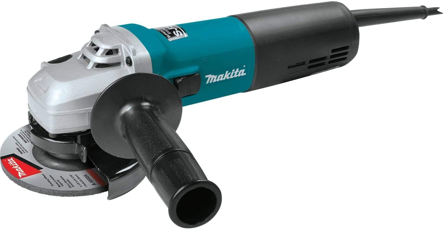 9565CV 5-inch Variable Speed Angle Grinder - Xtreme Polishing Systems - makita angle grinder, 5 inch grinder, 5in angle grinder, hand held grinder for concrete, variable speed grinders, variable speed angle grinders