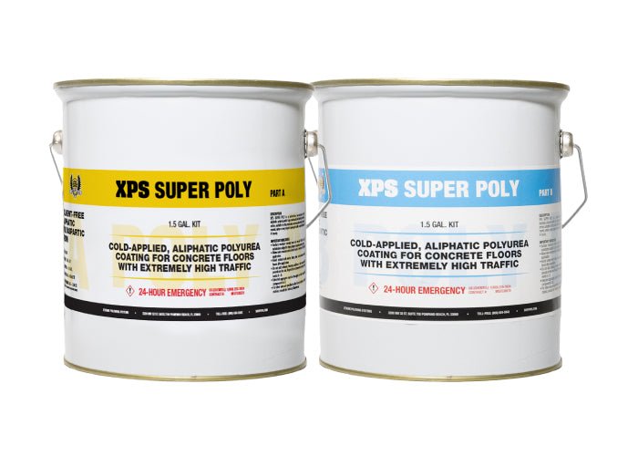Fast Cure Polyaspartic Coating - XTREME SUPER POLY 3 Gal. Kit - Xtreme Polishing Systems.