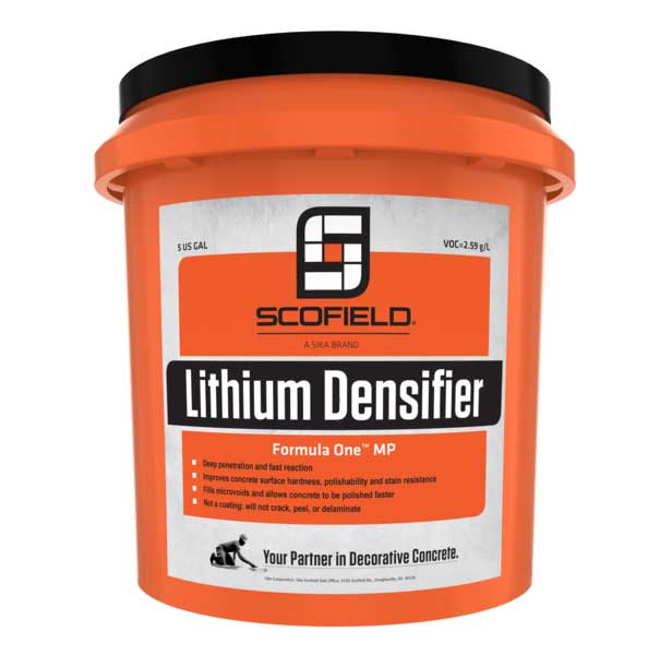 Formula One Lithium Concrete Densifier - Xtreme Polishing Systems: concrete densifiers, concrete hardeners, and densifiers for concrete.