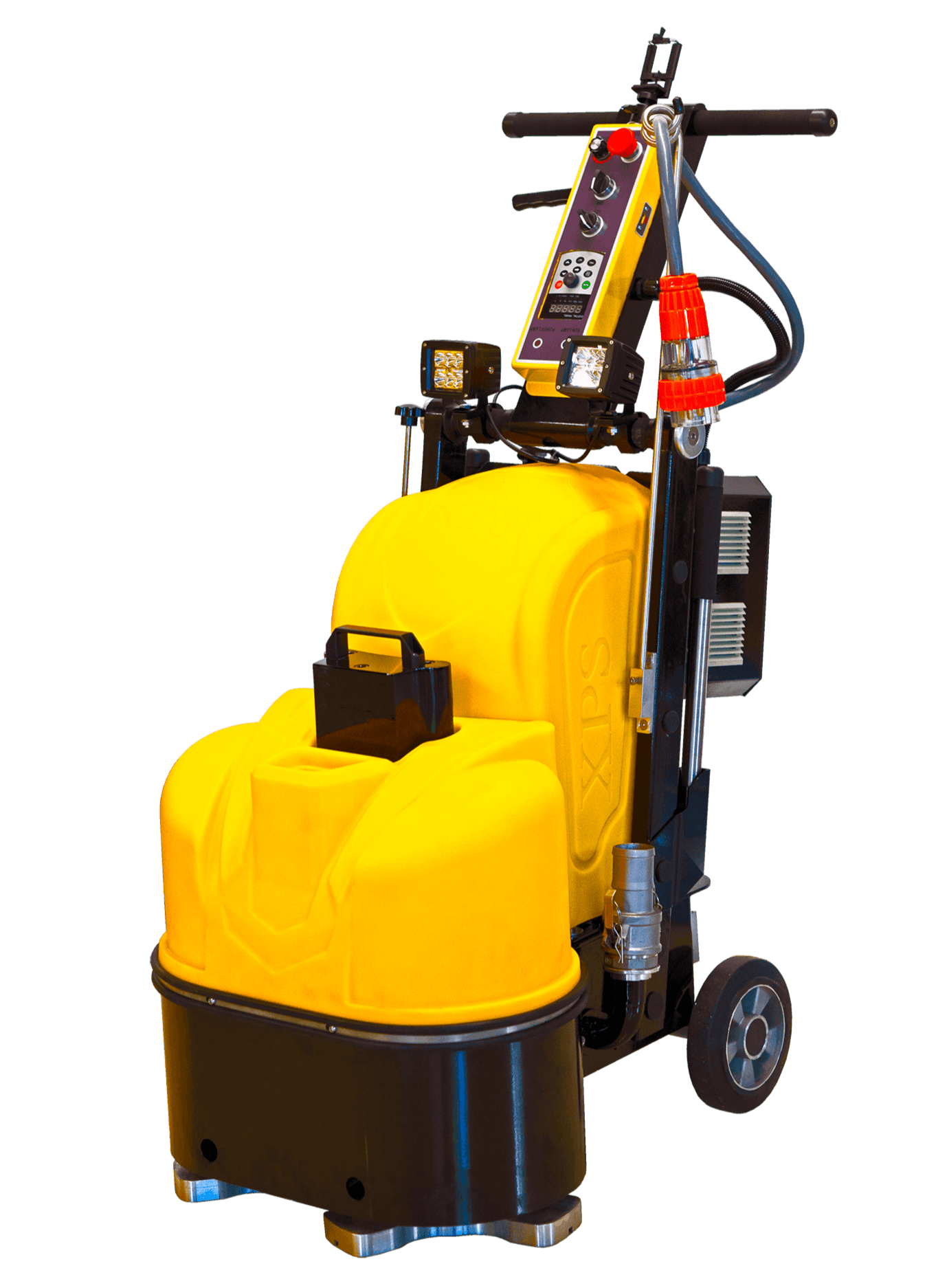 GENIE X550 CONCRETE FLOOR GRINDER - Xtreme Polishing Systems. Full collection of concrete grinders and polishers, cement grinders, concrete floor grinding, and concrete polishers.