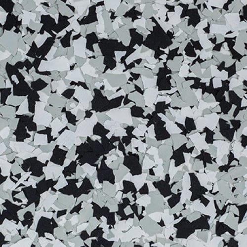 Granular Flake System - Xtreme Polishing Systems: epoxy floor flakes, epoxy floor chips, flake epoxy floor, and epoxy color chips.