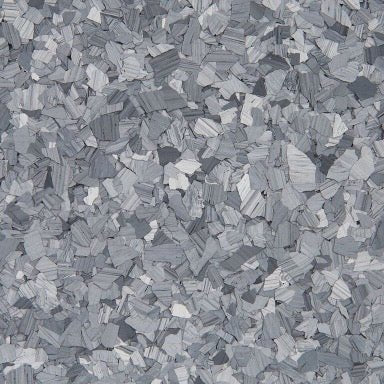 Marble Flake Epoxy - Xtreme Polishing Systems: epoxy garage floor with flakes - grey & white.