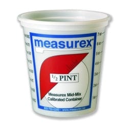 Measurex Epoxy Measuring Containers - Xtreme Polishing Systems.