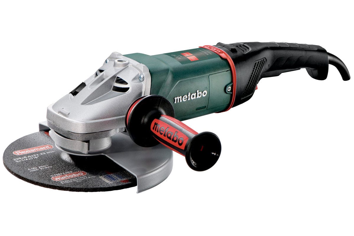 Metabo W 24-230 MVT 9 in. Single Speed Angle Grinder - Xtreme Polishing Systems: hand held grinder for concrete, 9 inch grinder, and metabo grinders.