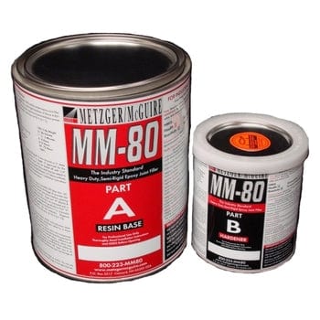 Metzger/McGuire MM-80 Epoxy Joint Filler - Xtreme Polishing Systems - concrete expansion joint fillers, expansion joint fillers, concrete joint sealants