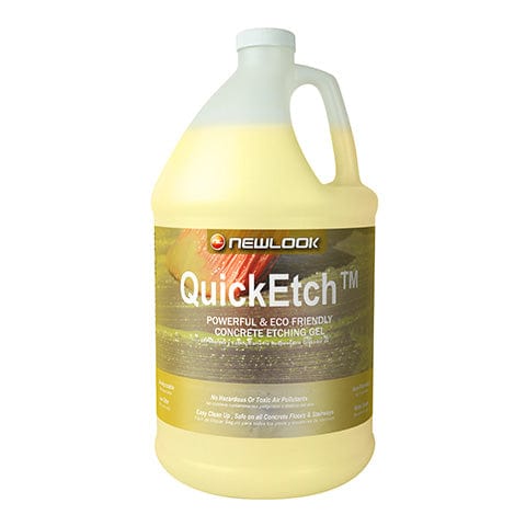 QuickEtch Decorative Concrete Cleaner - Xtreme Polishing Systems: concrete cleaners, cleaners degreasers, and the best concrete cleaners.