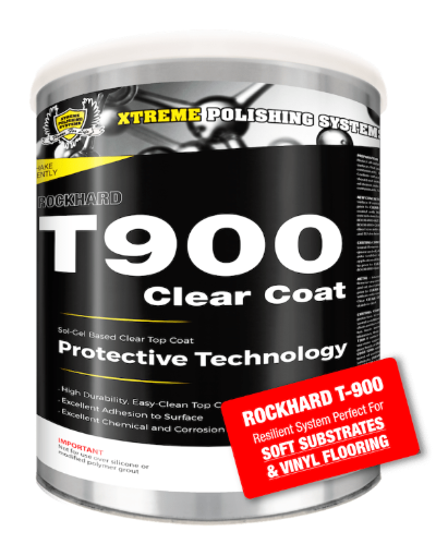 Rockhard Clear Coat T900 - Xtreme Polishing Systems: concrete sealers, concrete floor sealers, and floor sealers.