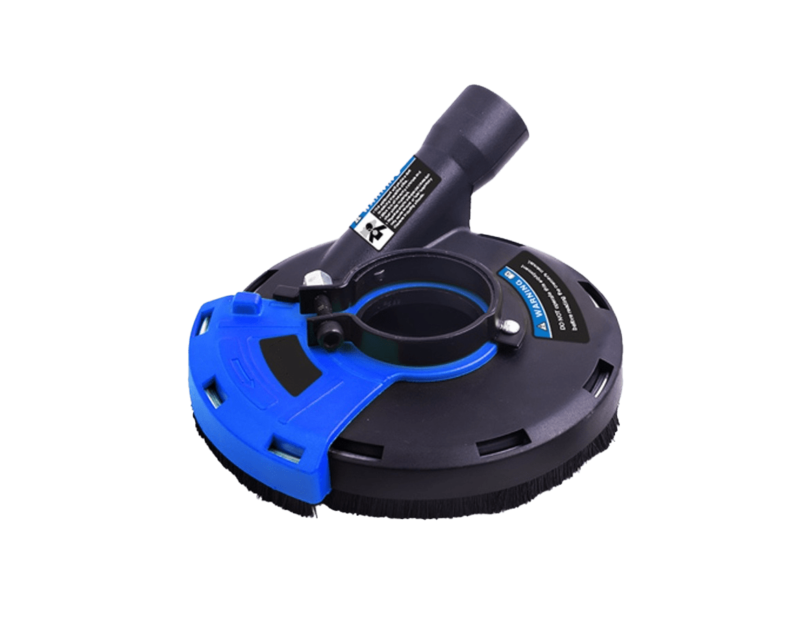 Rockhard Dust Shroud - Xtreme Polishing Systems - concrete grinder vacuum, concrete grinder dust collector