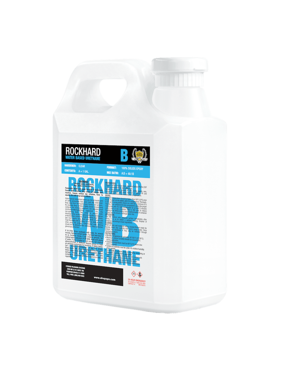 Rockhard Water Based Urethane Gloss Kit - Xtreme Polishing Systems: water based polyurethanes, water based polyurethane, and water based polyurethane floor. water base polyurethane