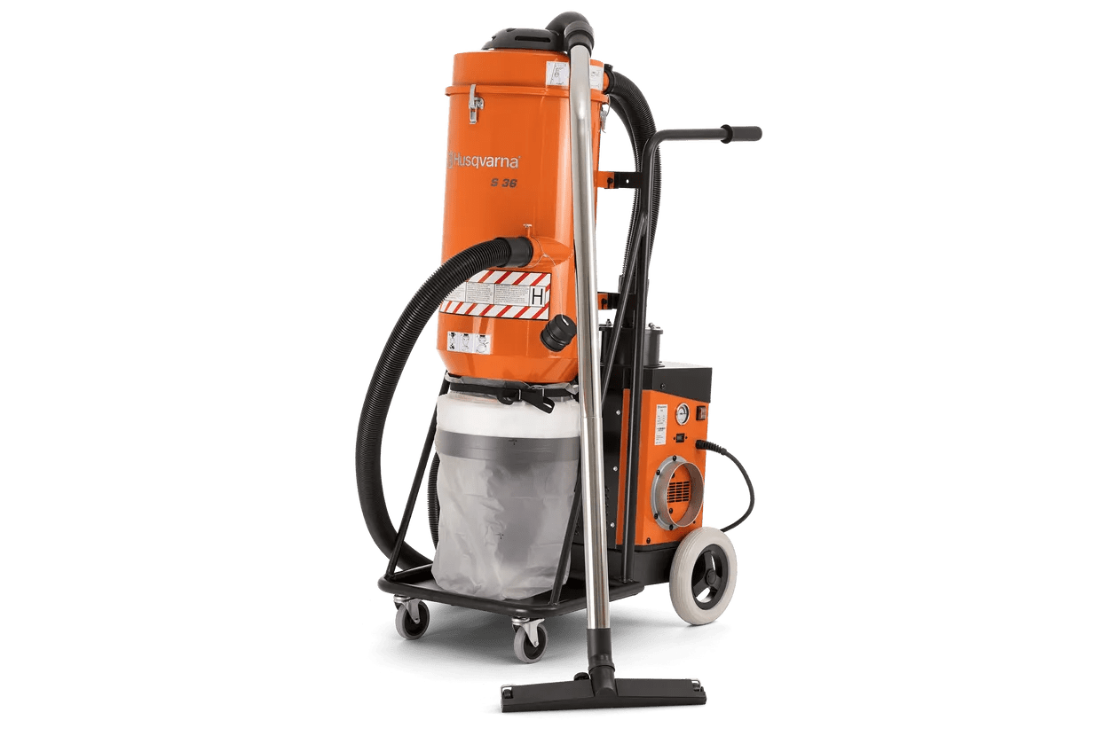 S36 Dust Extractor - Xtreme Polishing Systems - dust collectors, dust collector systems, concrete dust extractors, concrete grinding vacuums