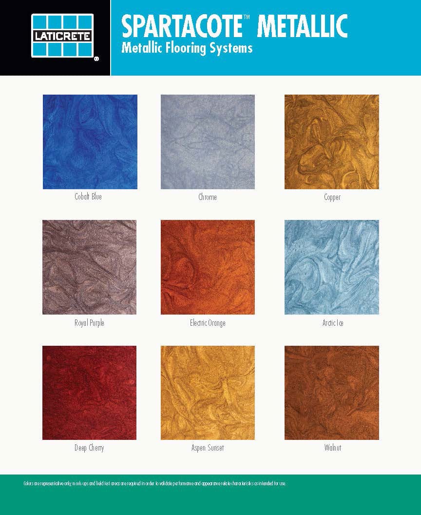 SPARTACOTE Metallic Epoxy Pigments - Xtreme Polishing Systems, epoxy colors for concrete, colored epoxy paint, concrete epoxy colors, epoxy floor colors, pigments for epoxy resin