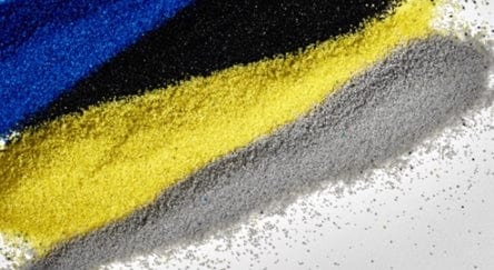 SPECTRAQUARTZ Colored Quartz - Xtreme Polishing Systems: epoxy floor flakes, epoxy floor chips, and epoxy garage floor with flakes.