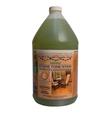 Stone Tone Concrete Stain - Xtreme Polishing Systems: kemiko acid stain colors, kemiko acid stain, and kemiko concrete stain. Kemiko Stain. kemiko stone tone concrete stain.
