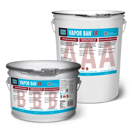 VAPORBAN ER Rapid Cure - Xtreme Polishing Systems: spartacote moisture vapor barrier.