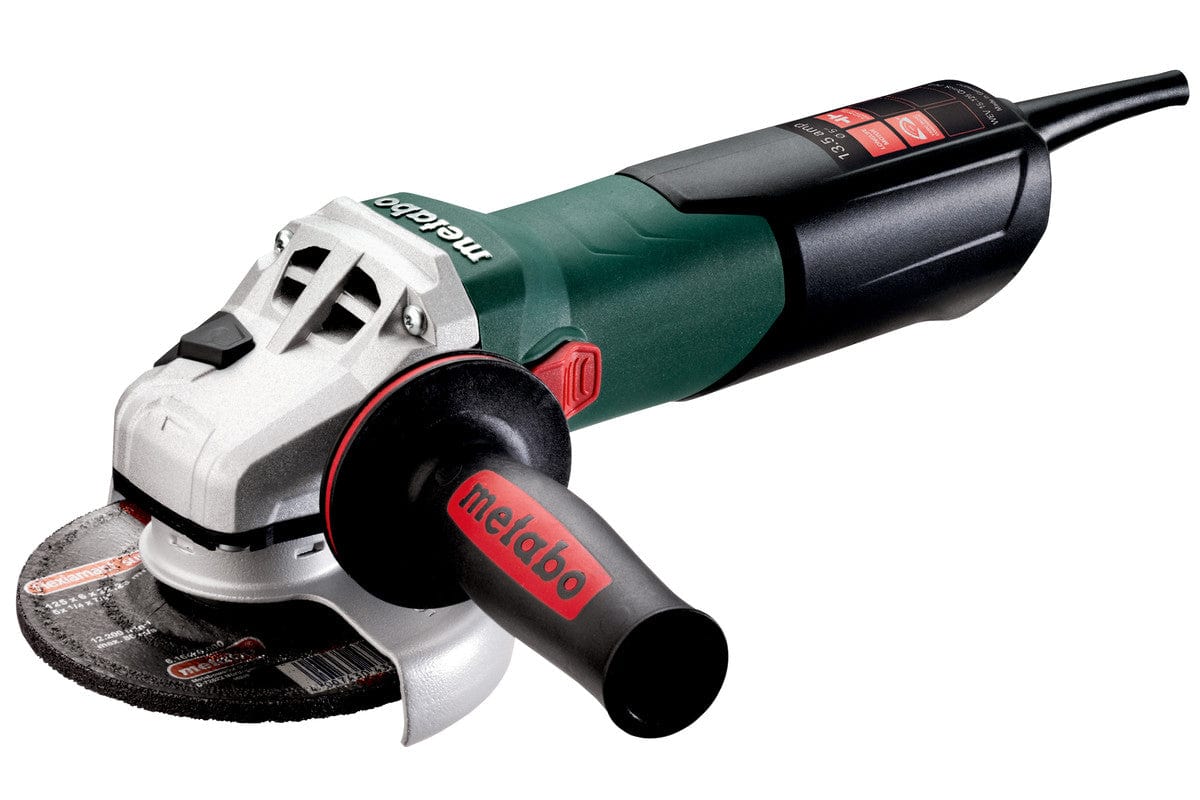 WEV 15-125 HT 5 in. Variable Speed Angle Grinder - Xtreme Polishing Systems, hand held grinder for concrete, variable speed grinders, variable speed angle grinders - metabo grinders, metabo angle grinder