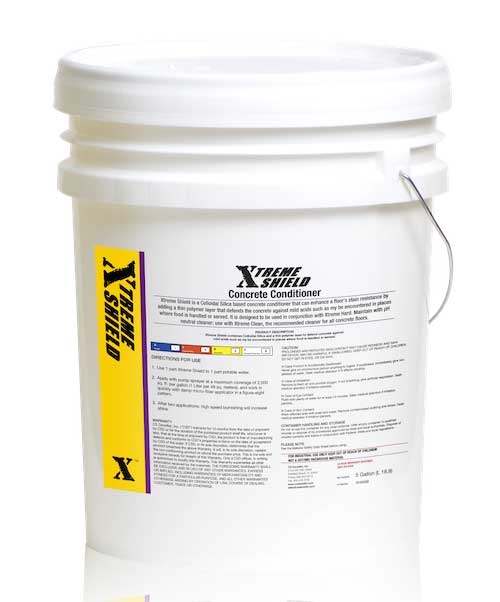 Xtreme Shield Concrete Sealer - Xtreme Polishing Systems - concrete sealers, concrete floor sealers, floor sealers, concrete penetrating sealer, concrete floor sealant