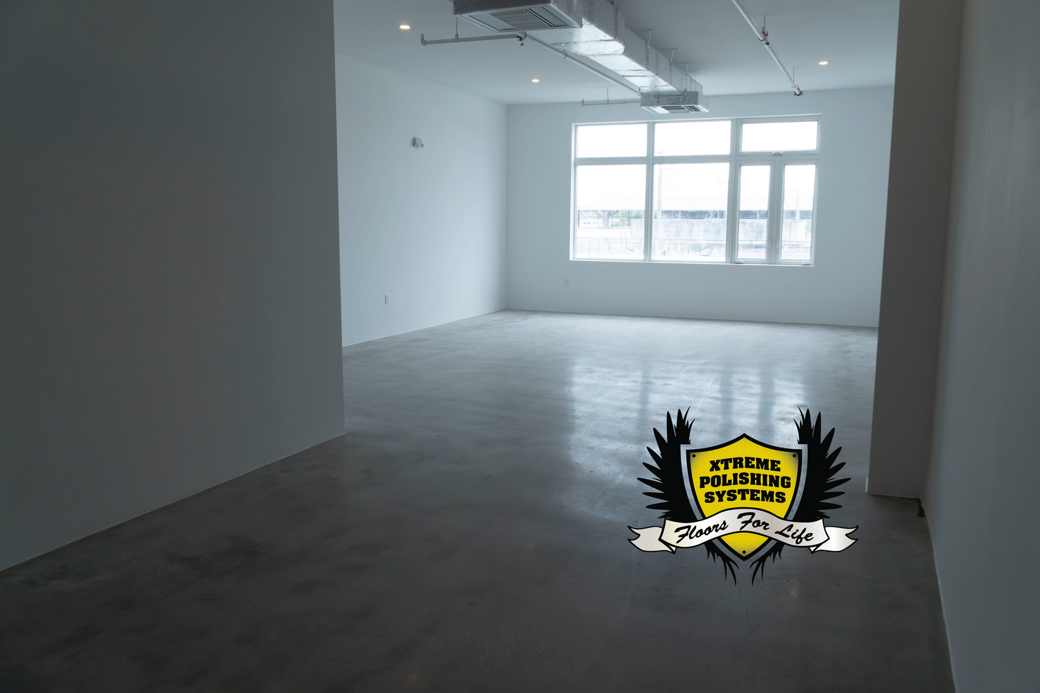An epoxy resin flooring system in a commercial setting. epoxy floor failure