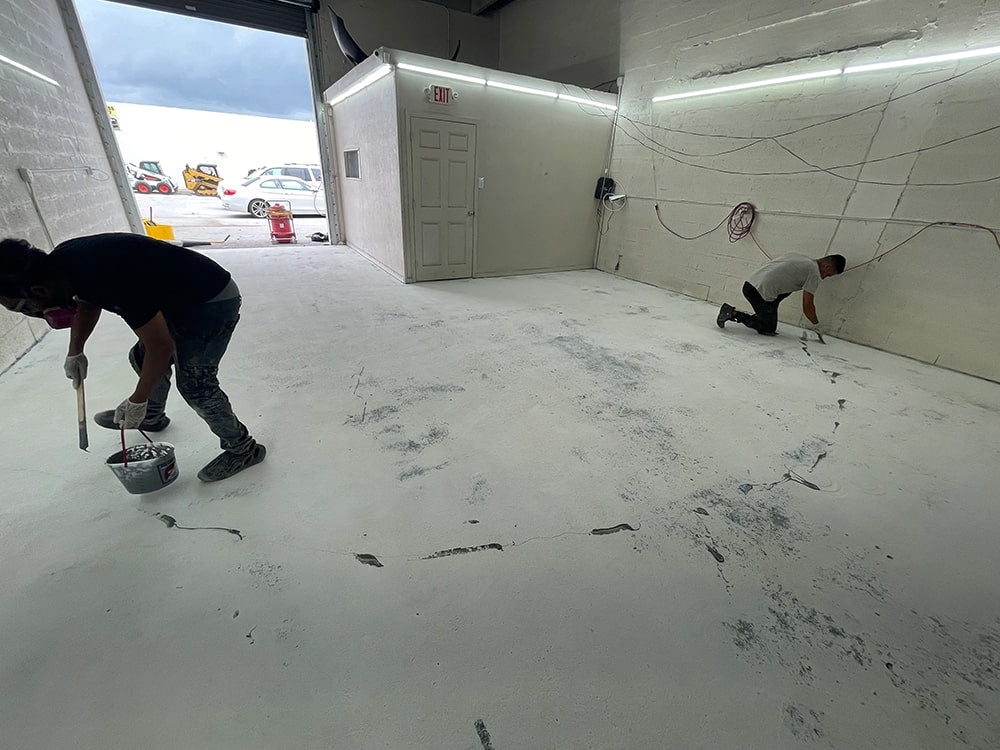 Concrete Crack Repair with Epoxy - Xtreme Polishing Systems