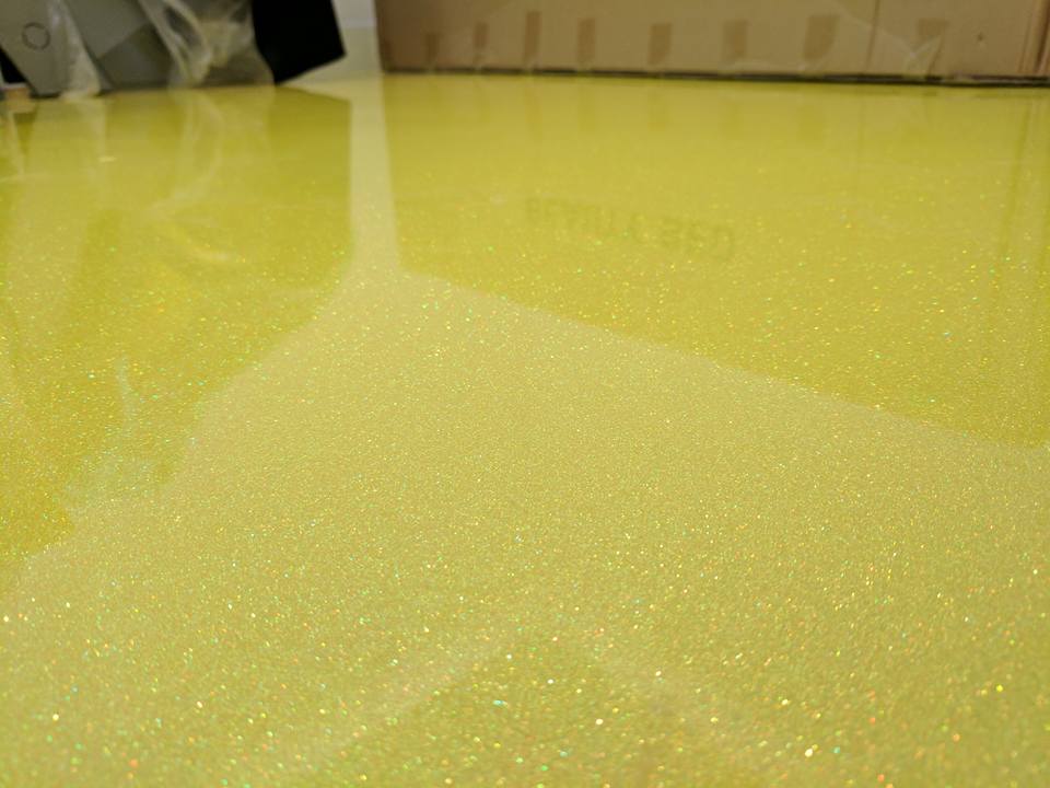 How to Incorporate Glitter Flakes into an Epoxy Coating System - Xtreme Polishing Systems