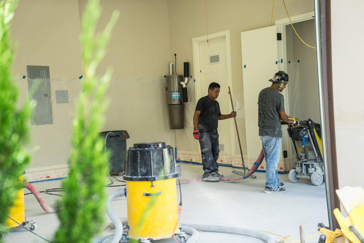 Prevent The Dusty Dangers of Concrete Grinding and Polishing Blog