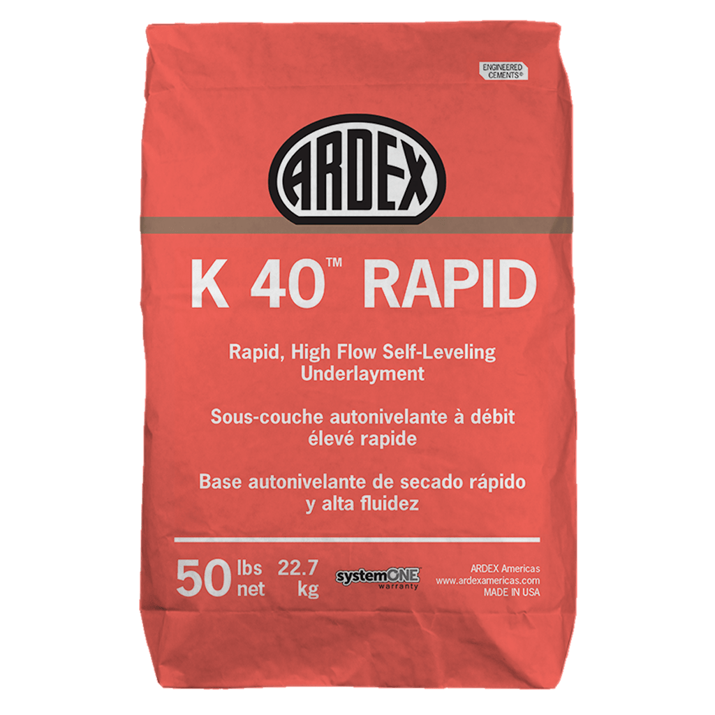 Rapid High Flow Self-Leveling Underlayment- Ardex K 40™ Rapid 50LB