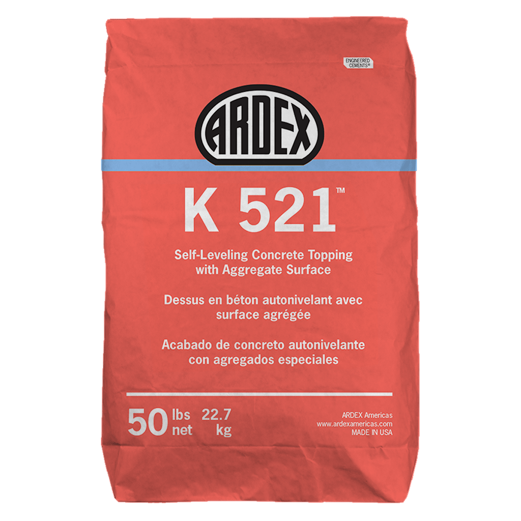 Self-Leveling Concrete Topping with Aggregate Surface - Ardex K 521™ 50 LB