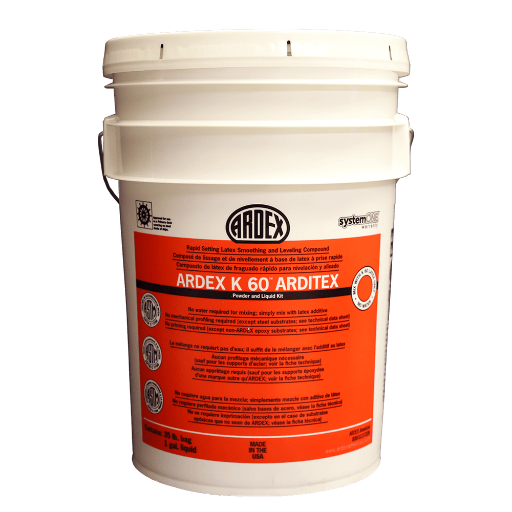 Leveling Compound - Ardex K 60™ ARDITEX Rapid Setting | XPS