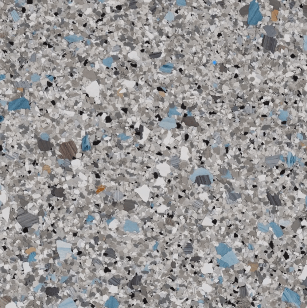 BLUE GRANITE EPOXY FLAKES