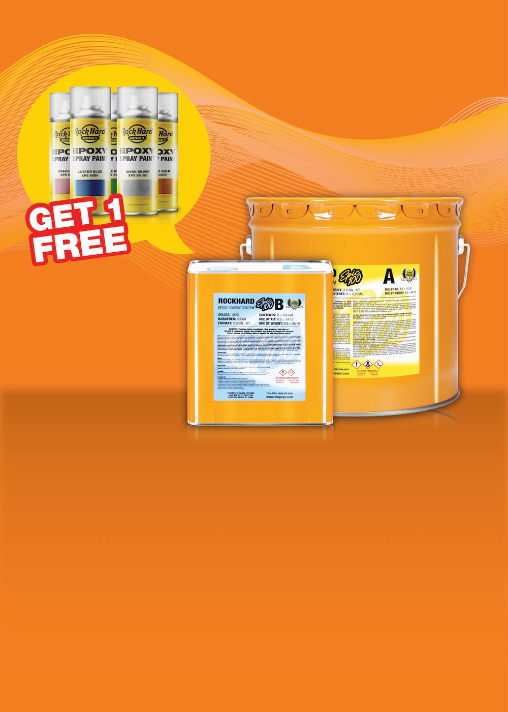 BUY 5 KITS GET 1 FREE SPRAY PAINT PROMO - NOW THRU AUG 31 2025