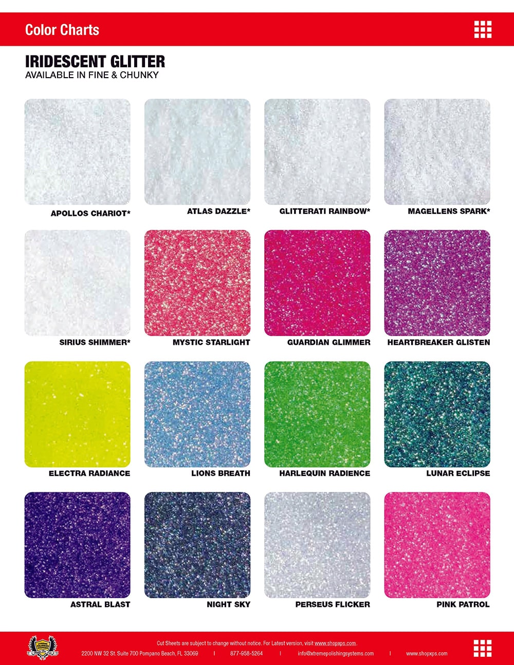 Iridescent Glitter | Xtreme Polishing Systems