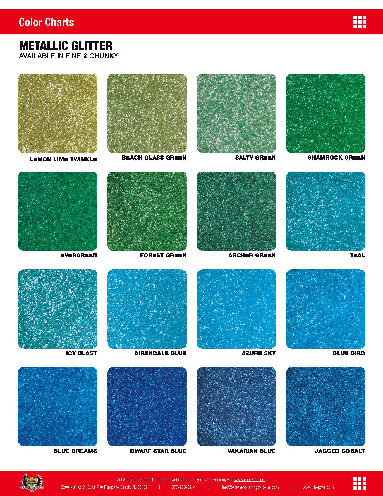 Metallic Glitter | Xtreme Polishing Systems