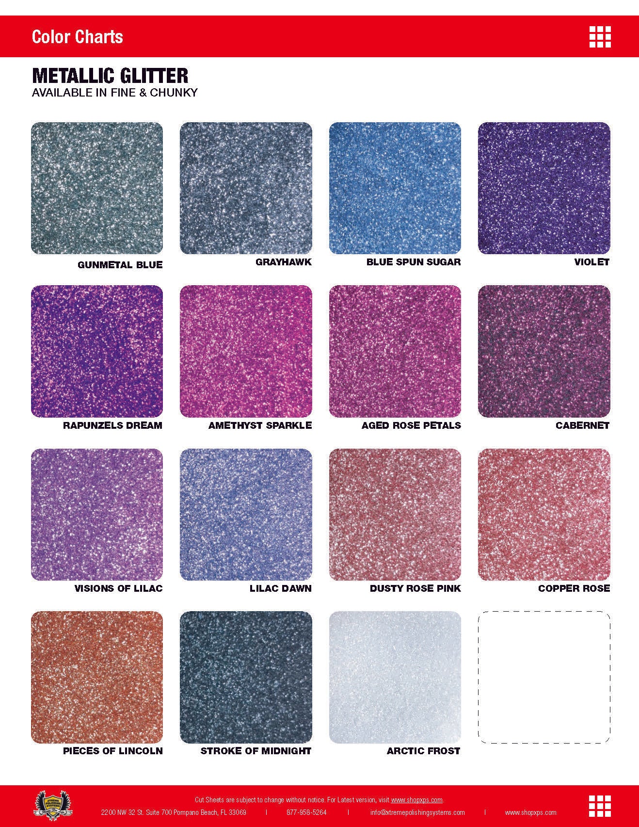 Metallic Glitter | Xtreme Polishing Systems